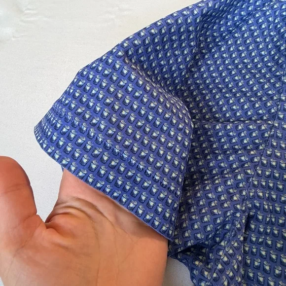 Peter Millar Men's Summer Comfort Polo Shirt Sz XL Blue Golf Casual - Picture 4 of 8